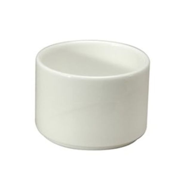 Picture of Oneida F1100000705 8.75 oz Eclipse Stackable Embossed Bone China Bouillon Cup  White