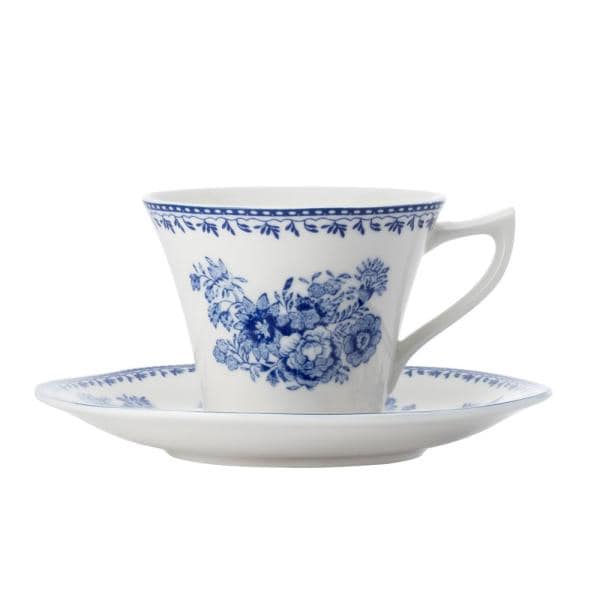 Picture of Oneida L6703061520 6 oz Porcelain Blue Tea Cups