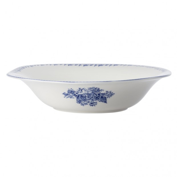 Picture of Oneida L6703061761 15 oz Lancaster Garden Porcelain Bowl, Blue