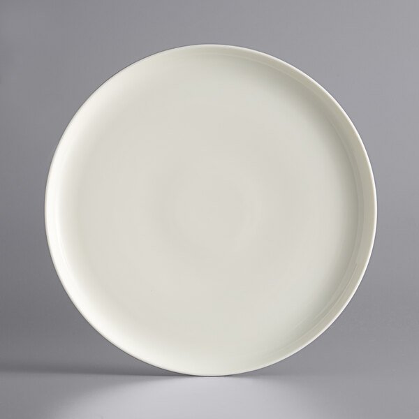 Picture of Oneida HO1801019WH 10 oz 10.5 in. Speckle Porcelain Coupe Plate, Gray & White