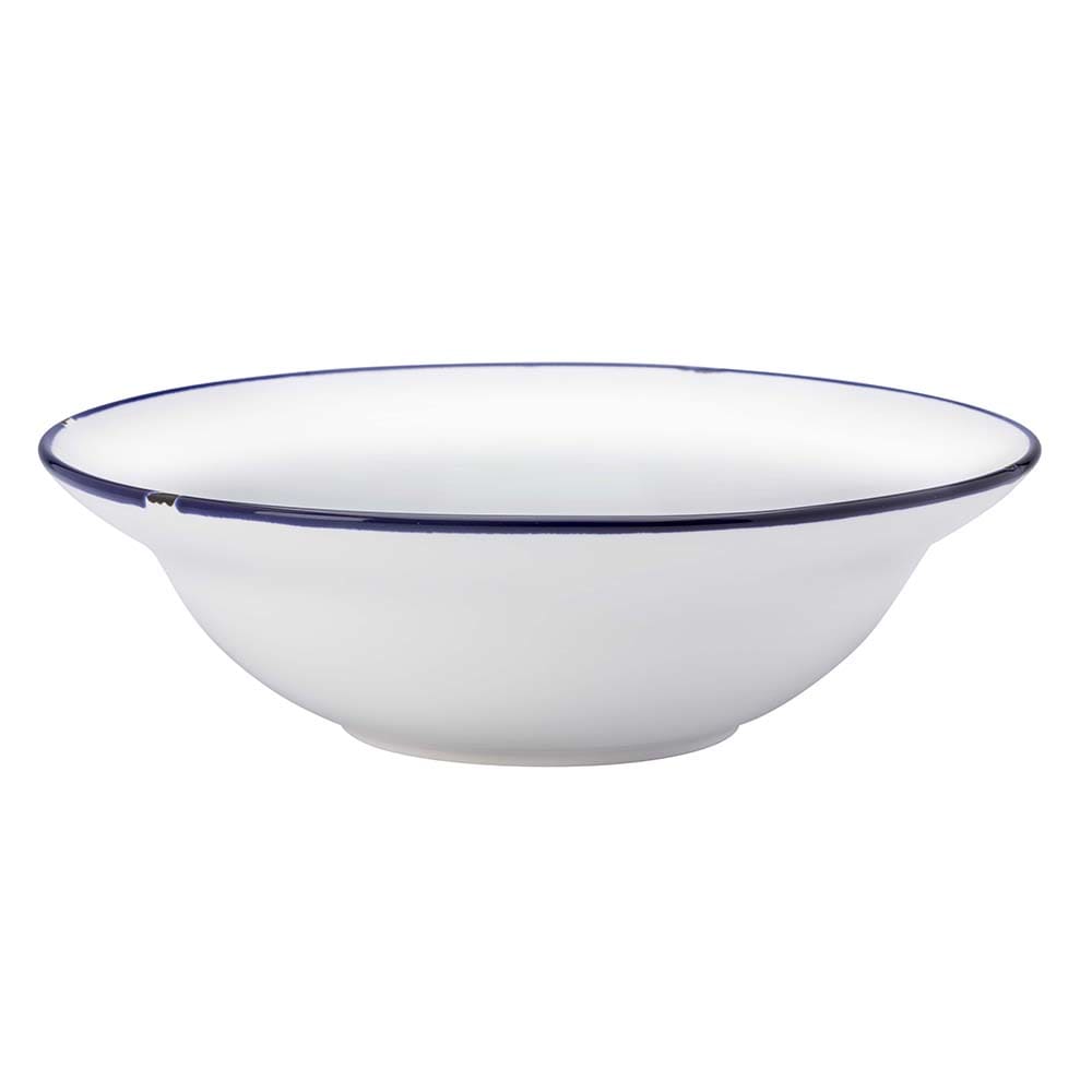 Picture of Luzerne L2105008751 25 oz Tin White &amp; Blue Porcelain Pasta Bowl