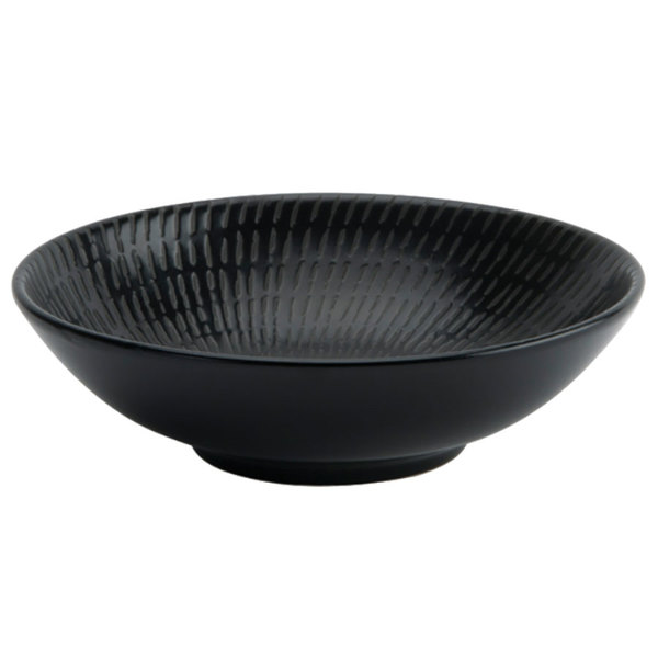 Picture of Oneida L6250000750 2 oz Porcelain Bowl  Black