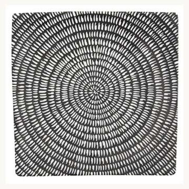 Picture of Oneida L6350000123S 7 in. Urban Storm Square Platter  White