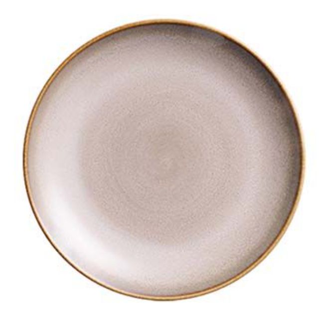 Picture of Oneida L6753066151 10.5 in. Rustic Sama Porcelain Round Coupe Plate  White
