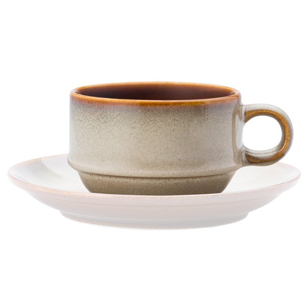 Picture of Oneida L6753066525 2 oz Sama Porcelain Cup  Espresso