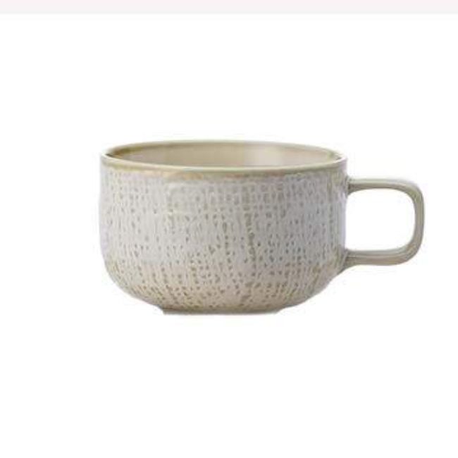 Picture of Oneida L6800000530 6 oz Knit Porcelain Coffee Cups  White