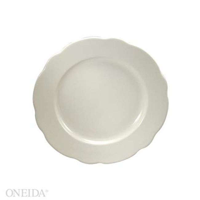 Picture of Oneida F1560000111 5.05 in. Cream White Scalloped Edge Plate