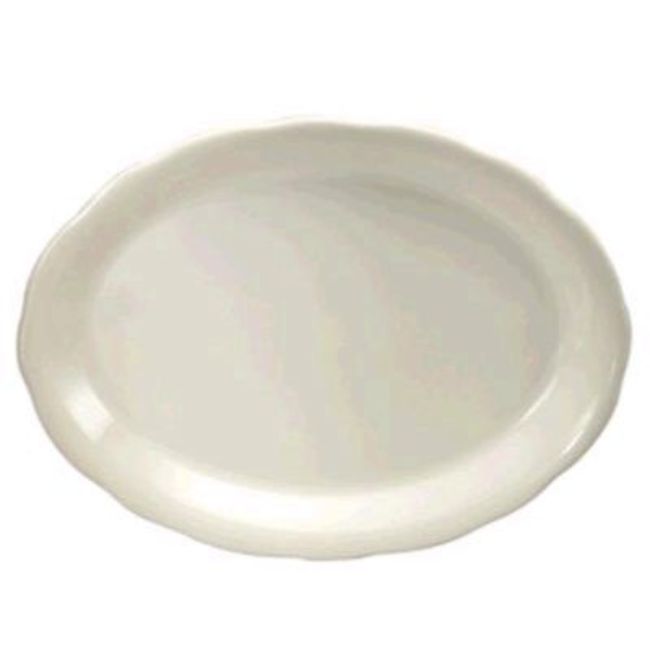 Picture of Oneida F1560000368 12.6 in. Caprice Cream White Oval Platter