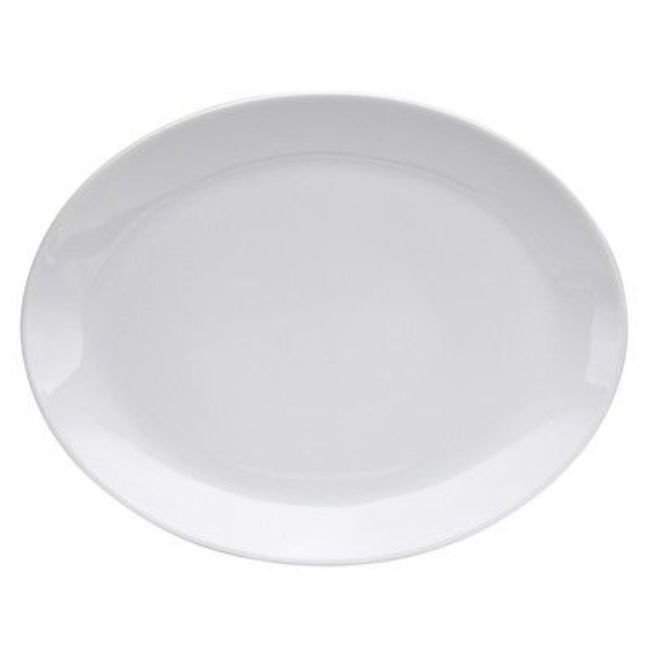 Picture of Buffalo F8000000370 13 in. Bright White Ware Oval Coupe Platter