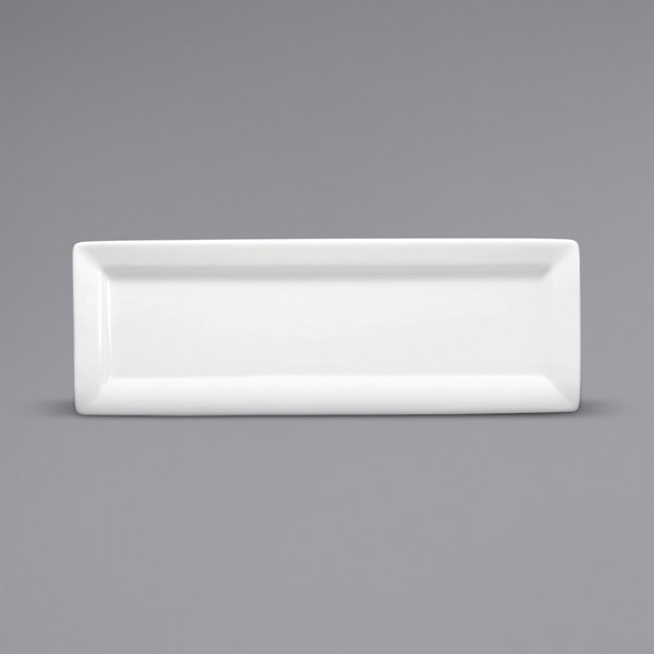 Picture of Buffalo F8010000415S Rectangular Porcelain Tray&#44; Bright White