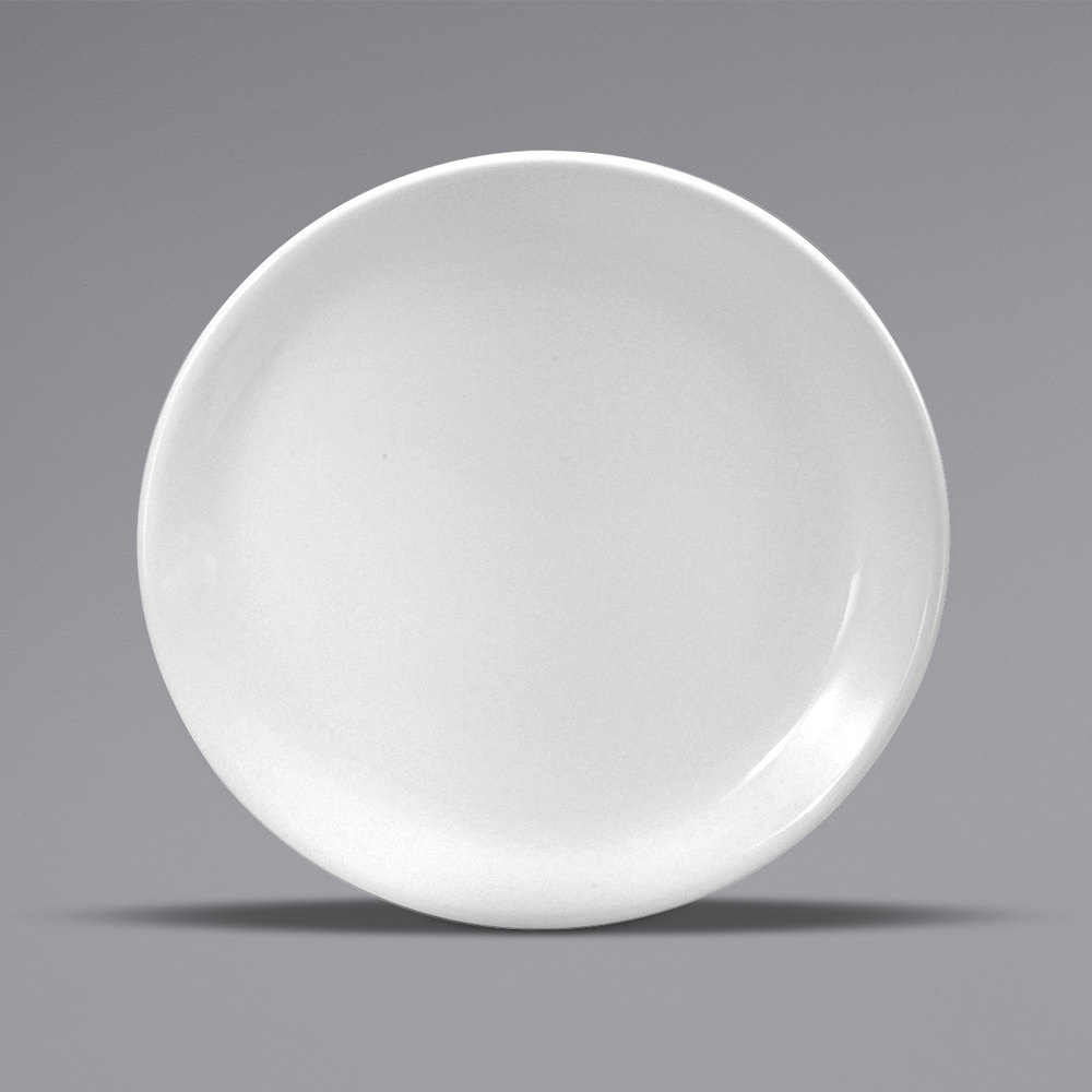 Picture of Buffalo F9000000111C 5.5 in. Cream White Ware Narrow Rim Porcelain Coupe Plate