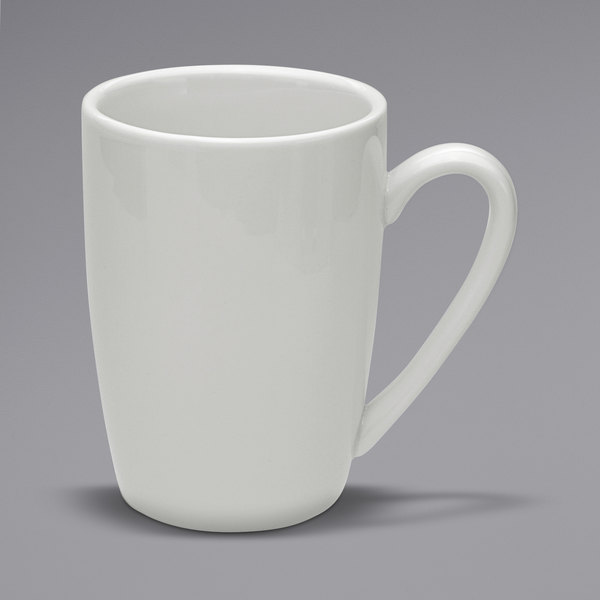 Picture of Buffalo F9000000563 12 oz Cream White Ware Narrow Rim Porcelain Euro Mug