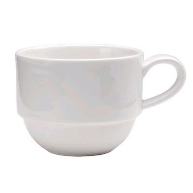 Picture of Oneida W6030000530 8.5 oz Cromwell Stackable Cup  White