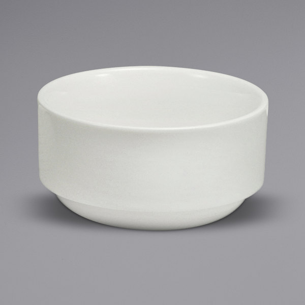 Picture of Oneida W6030000705 9 oz Cromwell Warm White Porcelain Bouillon Cups