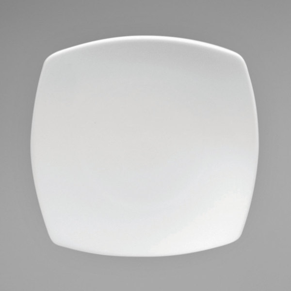Picture of Oneida R4020000117S 6.25 in. Fusion Arq Square Bright White Porcelain Coupe Plate
