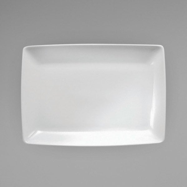 Picture of Oneida R4020000371S 13 x 9 in. Porcelain Rectangle Platter, Bright White