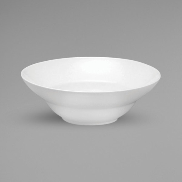 Picture of Oneida R4020000797 10 oz Fusion Deep Bright White Porcelain Deep-Well Bowl