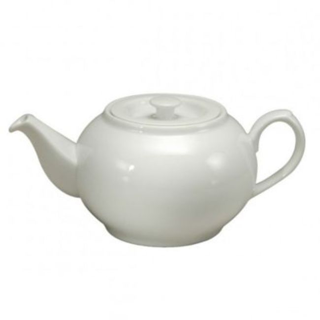 Picture of Oneida R4020000862 21 oz Fusion East Bright White Porcelain Teapot