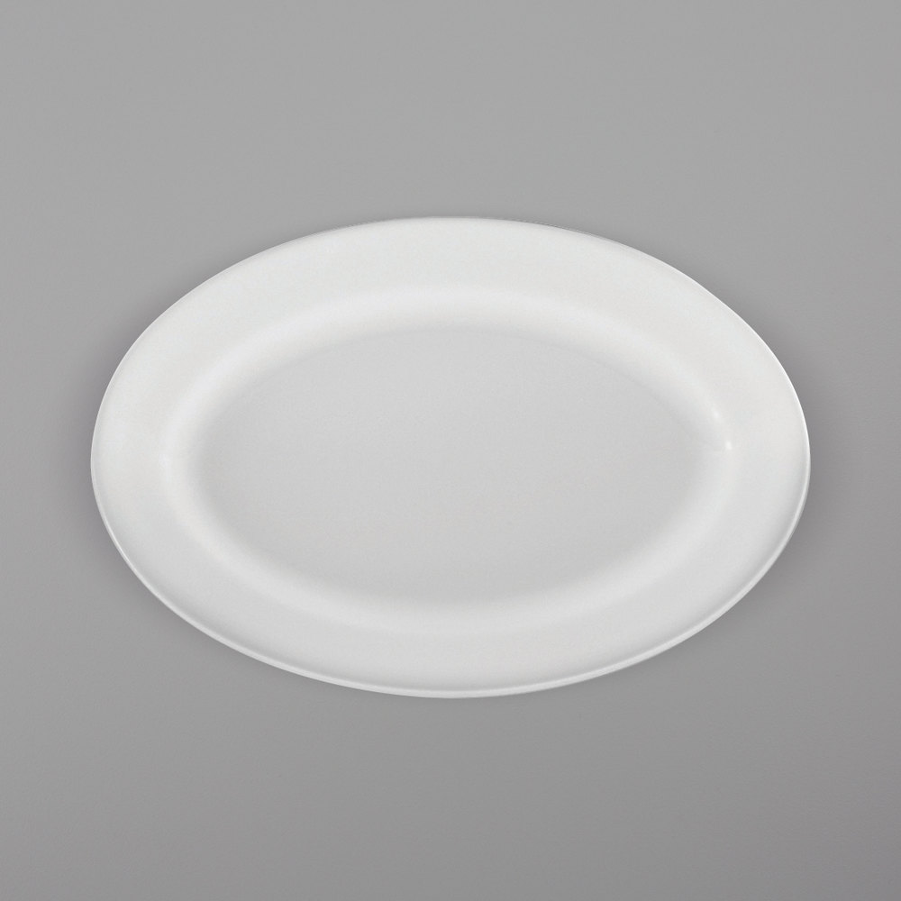 Picture of Oneida R4220000368 12.625 in. Royale Bright White Porcelain Oval Platter