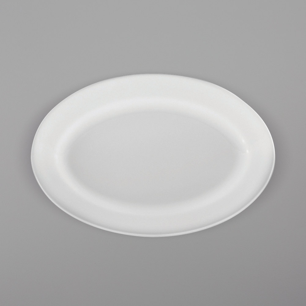 Picture of Oneida R4220000383 14.062 in. Royale Bright White Porcelain Oval Platter