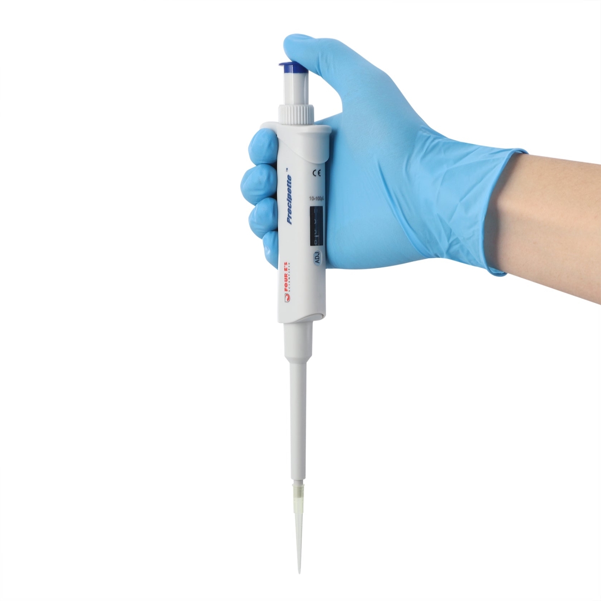 LH0301005 10-100ul Single-Channel Adjustable Volume Pipette, Dark Blue