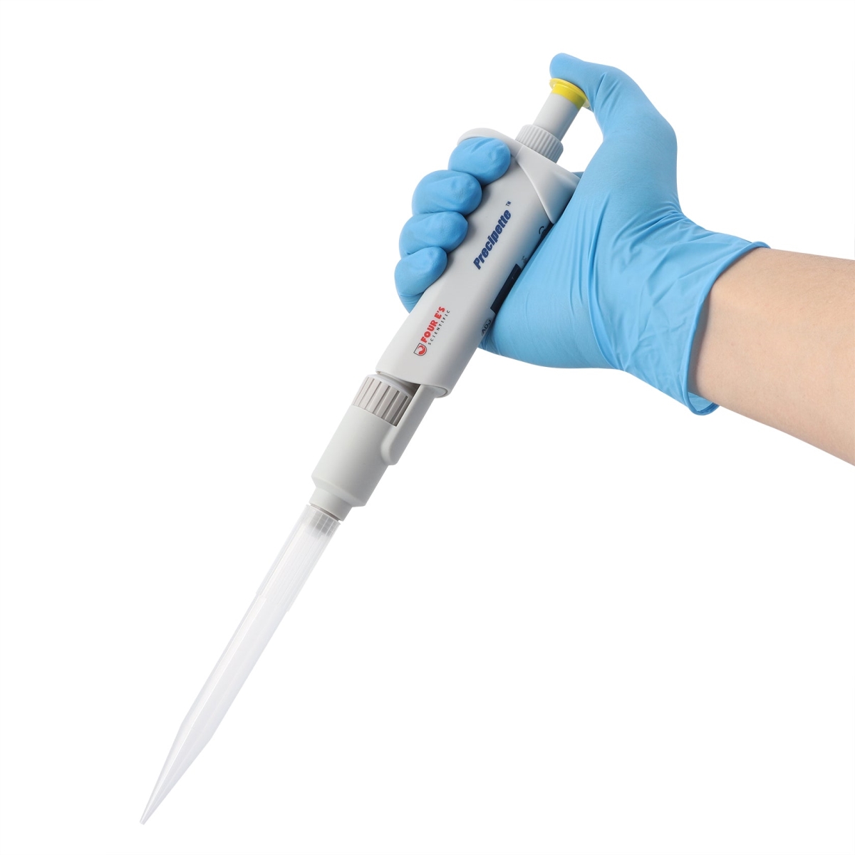 LH0301008 1000-5000ul Single-Channel Adjustable Volume Pipette, Yellow