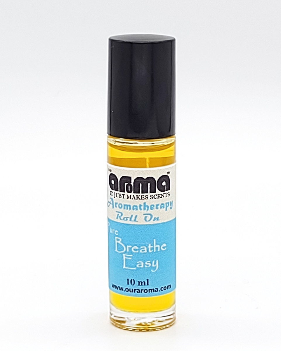AAR-BRE-010 10ml Pure Breathe Easy Aromatherapy Roll Oil