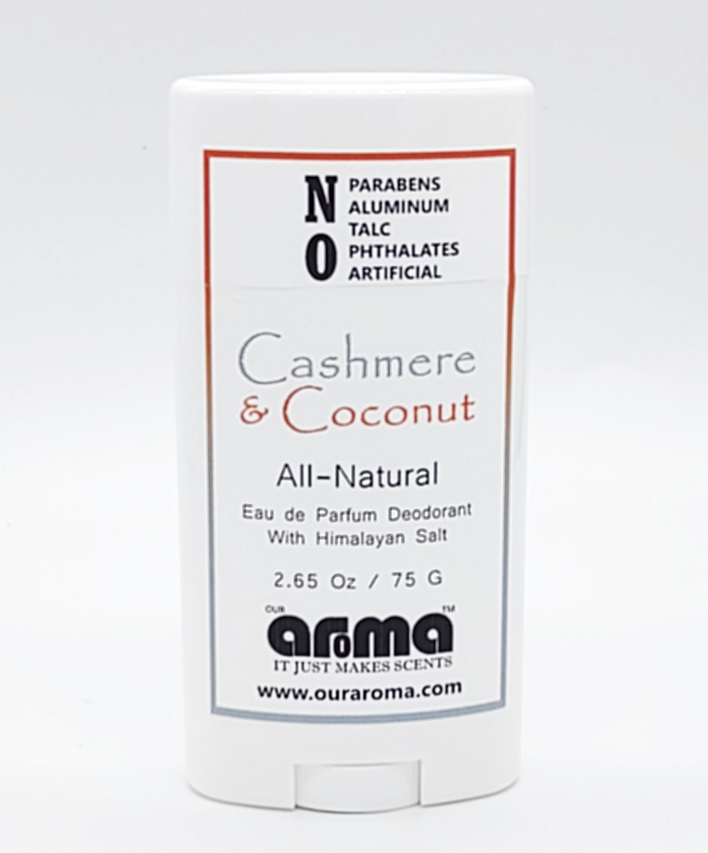 ADEO-CC1-025 2.65 oz Cashmere & Coconut All-Natural Deodorant