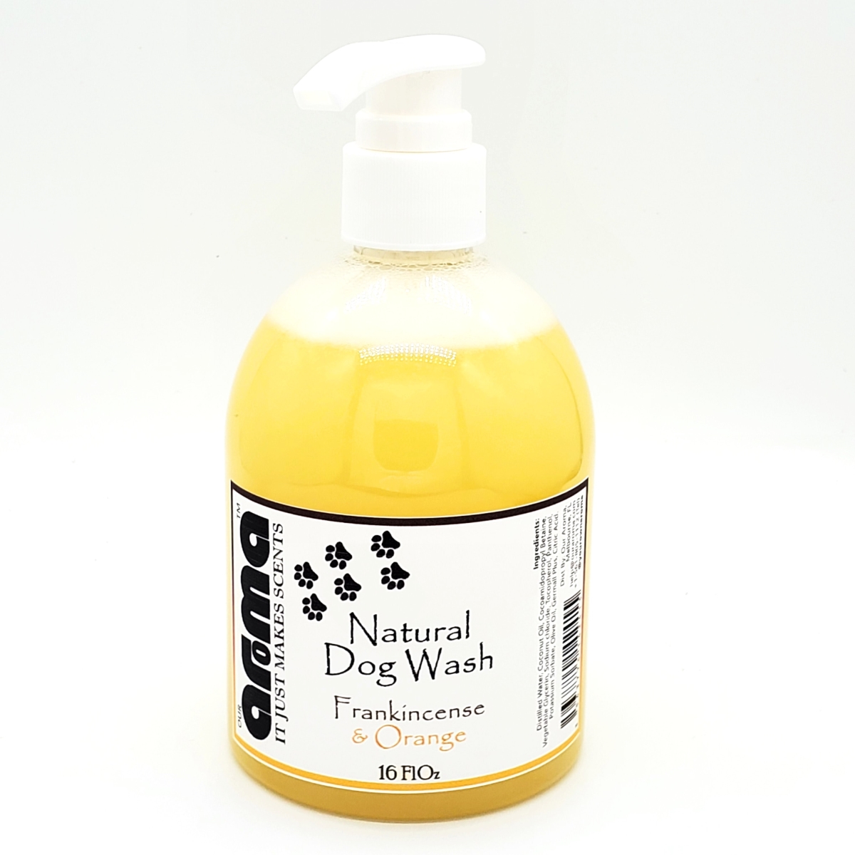 Picture of Our Aroma APW-FOR-016 16 fl oz Frankincense & Orange All Natural Dog Wash