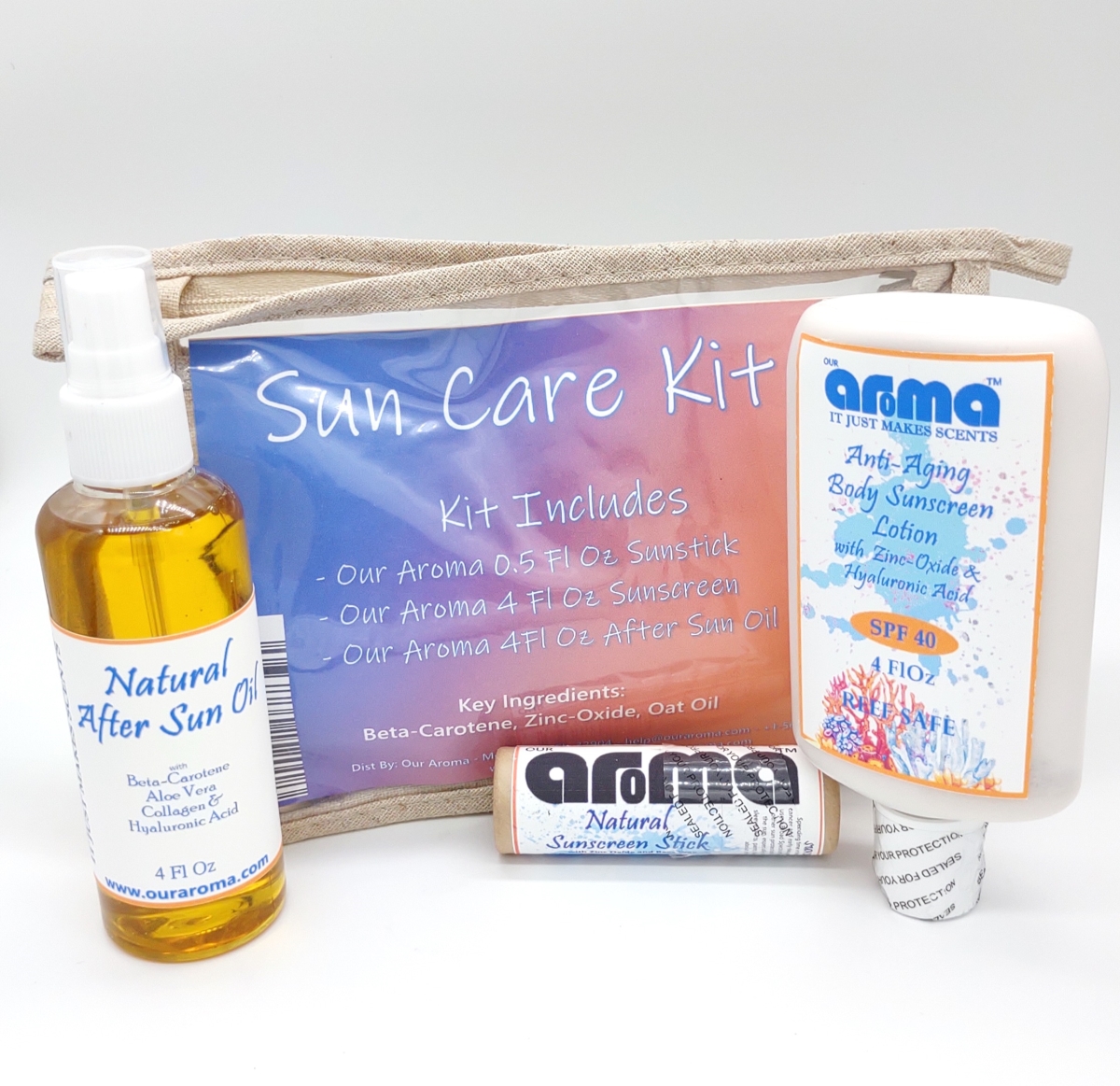 AROSK-003 Anti-Aging Sun Care Kit in a Bag