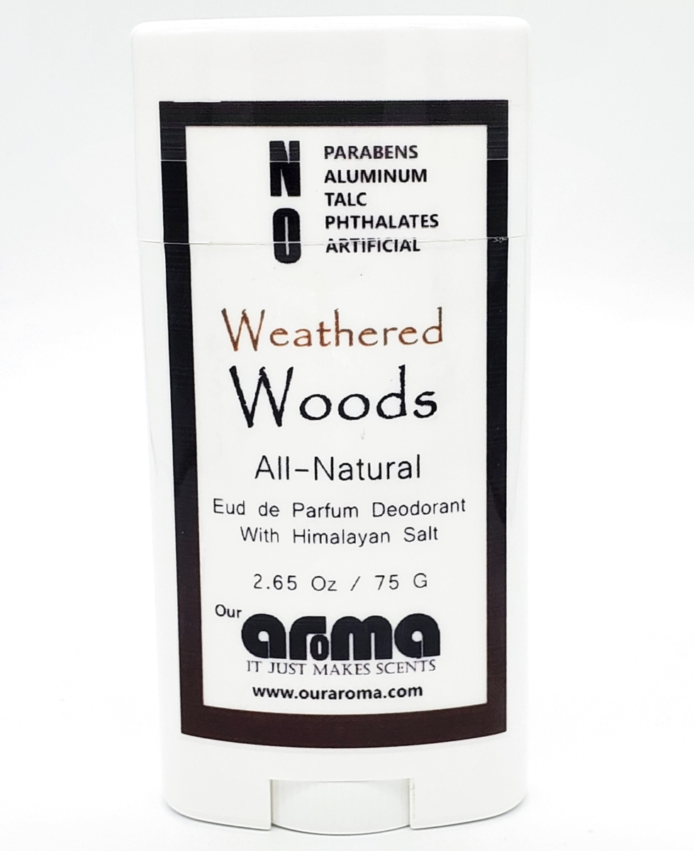 ADEOWW1025 265 oz Weathered Woods AllNatural Deodorant Stick