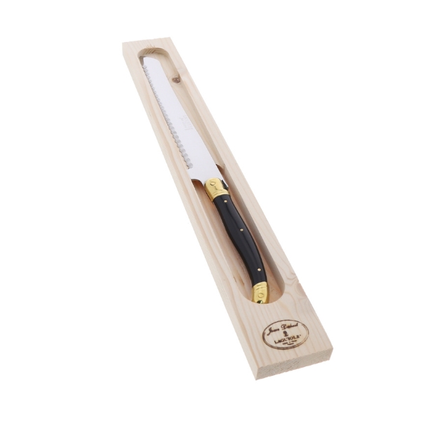 Picture of Jean Dubost JD97117.BBR Bread Knife - Black & Brass