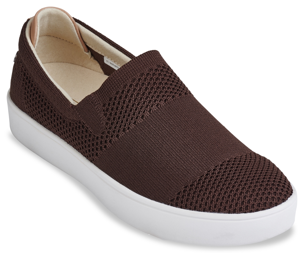 Picture of Spenco 2026105 Womens Bahama Slip-On Sneaker&#44; Brown - Size 5