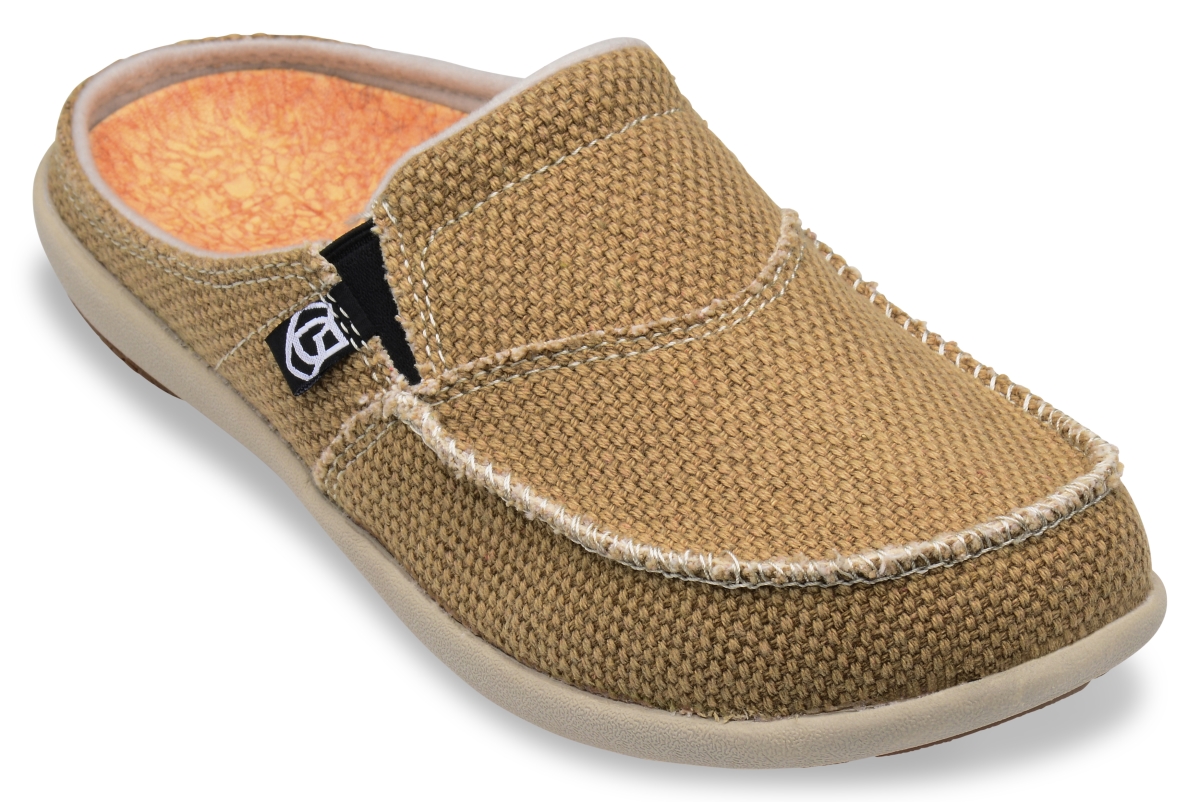 3947807 Womens Siesta Slide Shoes, Tan - Size 7