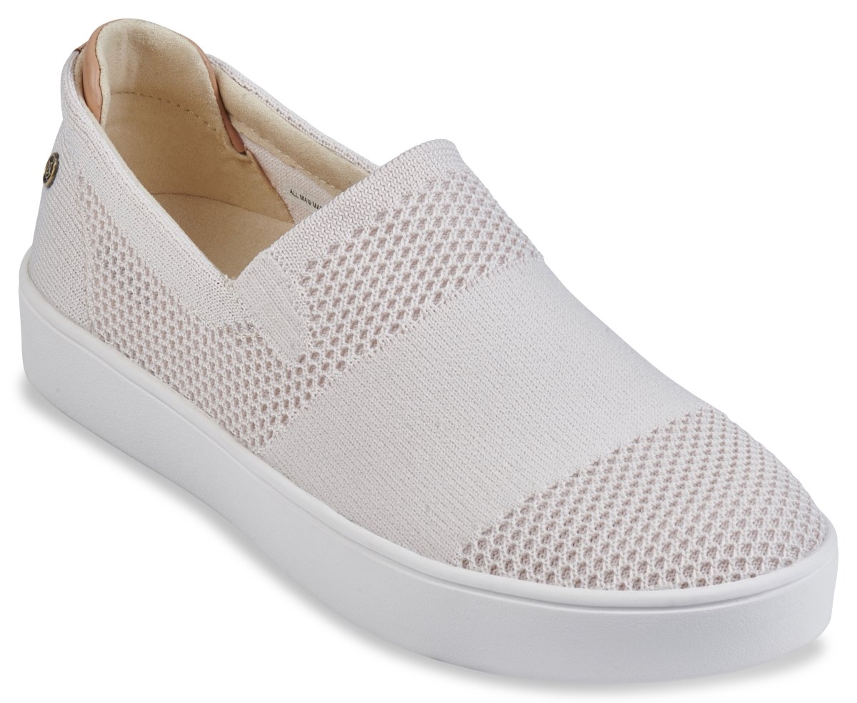 Picture of Spenco 2019165 Womens Bahama Slip-On Sneaker&#44; Cream - Size 6.5