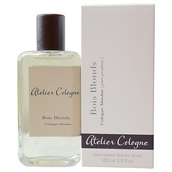 Picture of Atelier Cologne 270395 Atelier Cologne 3.4 oz Bois Blonds Cologne Absolue Pure Perfume with Removable Spray Pump for Men & Women