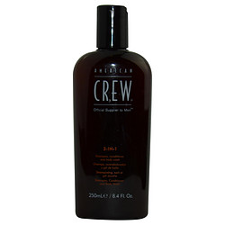 Picture of American Crew 275726 3 in 1 8.45 oz Shampoo&#44; Conditioner & Body Wash