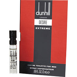 Picture of Alfred Dunhill 298619 Desire Extreme Eau De Toilette Spray Vial On Card