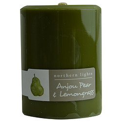 Picture of Anjou Pear & Lemongrass 287251 One Pillar Candle - 3 x 4 in.