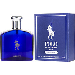 Picture of Ralph Lauren 291965 Polo Blue Eau De Parfum Spray - 4.2 oz