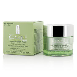 Picture of Clinique 286798 Superdefense Night Recovery Moisturizer for Very Dry To Dry Combination - 50 ml & 1.7 oz