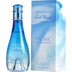 Picture of Davidoff 293255 Cool Water Pacific Summer Eau De Toilette Spray Limited Edition 2017 - 3.4 oz