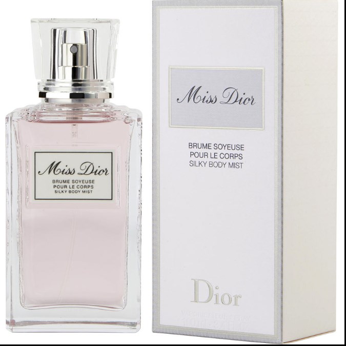 Picture of Christian Dior 309757 3.4 oz Silky Body Mist Tester for Womens