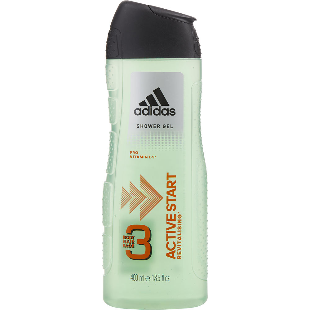 Picture of Adidas 315436 13.5 oz Active Start 3 Body & Hair & Face Shower Gel for Mens