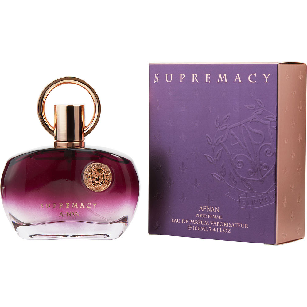 Picture of Afnan Perfumes 299208 3.4 oz Supremacy Purple Eau De Parfum Spray for Womens