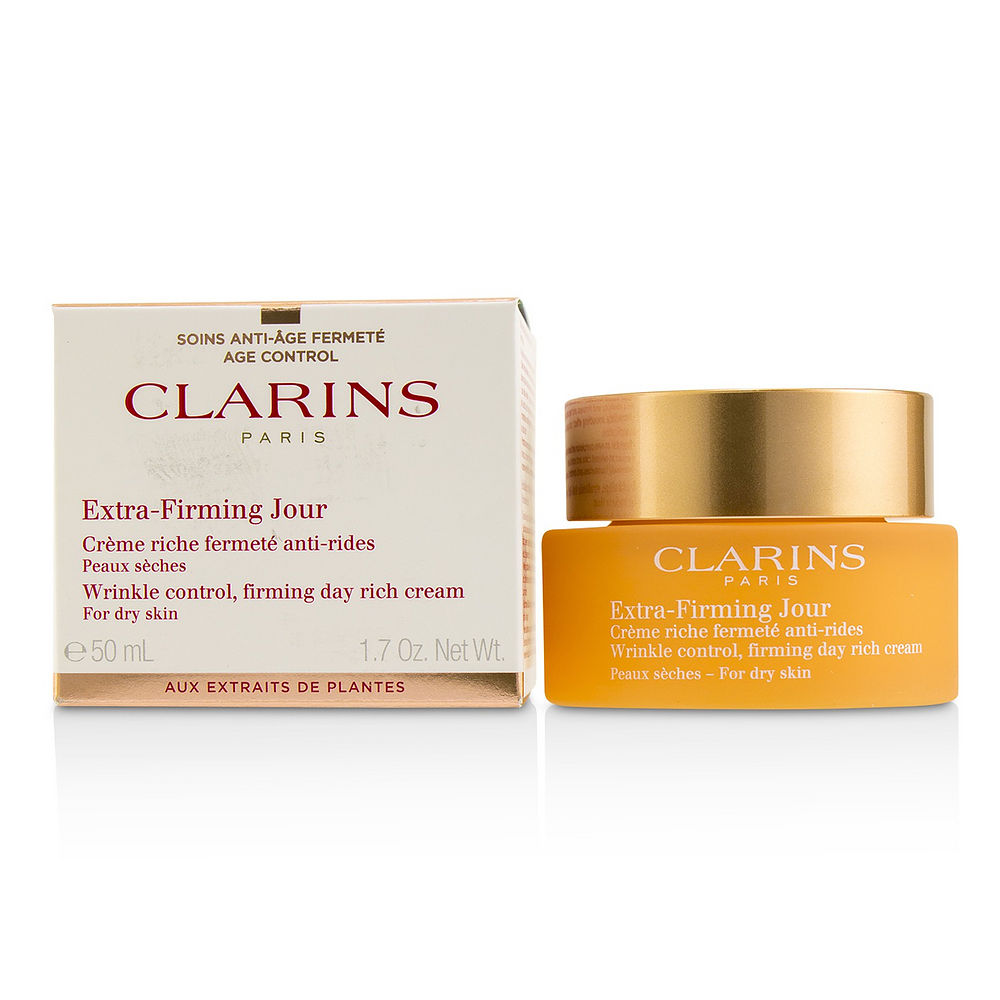 Picture of Clarins 307697 1.7 oz Womens Extra-Firming Jour Wrinkle Control, Firming Day Rich Cream for Dry Skin