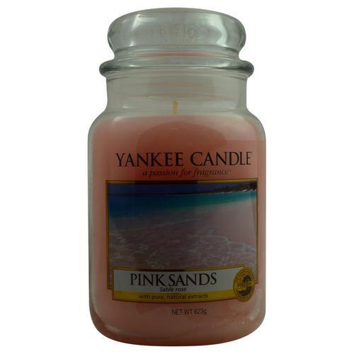 Picture of FragranceNet 275389 22 oz Yankee Candle Pink Sands Scented Jar - Large
