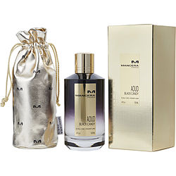 311982 4 oz Aoud Black Candy Eau De Parfum Spray by  for Unisex -  Mancera