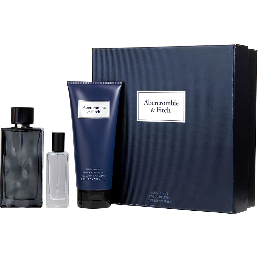 Picture of Abercrombie & Fitch 327967 First Instinct Gift Set by Abercrombie & Fitch for Men