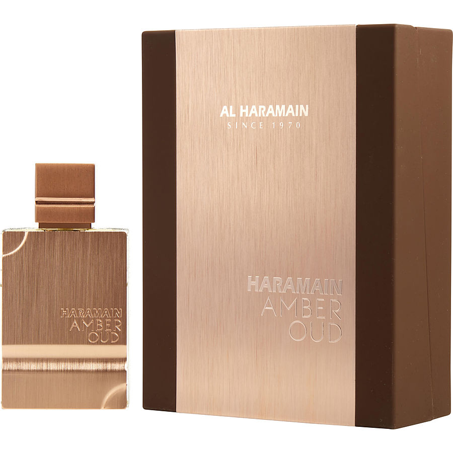 Picture of AL Haramain 324828 2 oz Amber Oud Eau De Parfum Spray by AL Haramain for Men